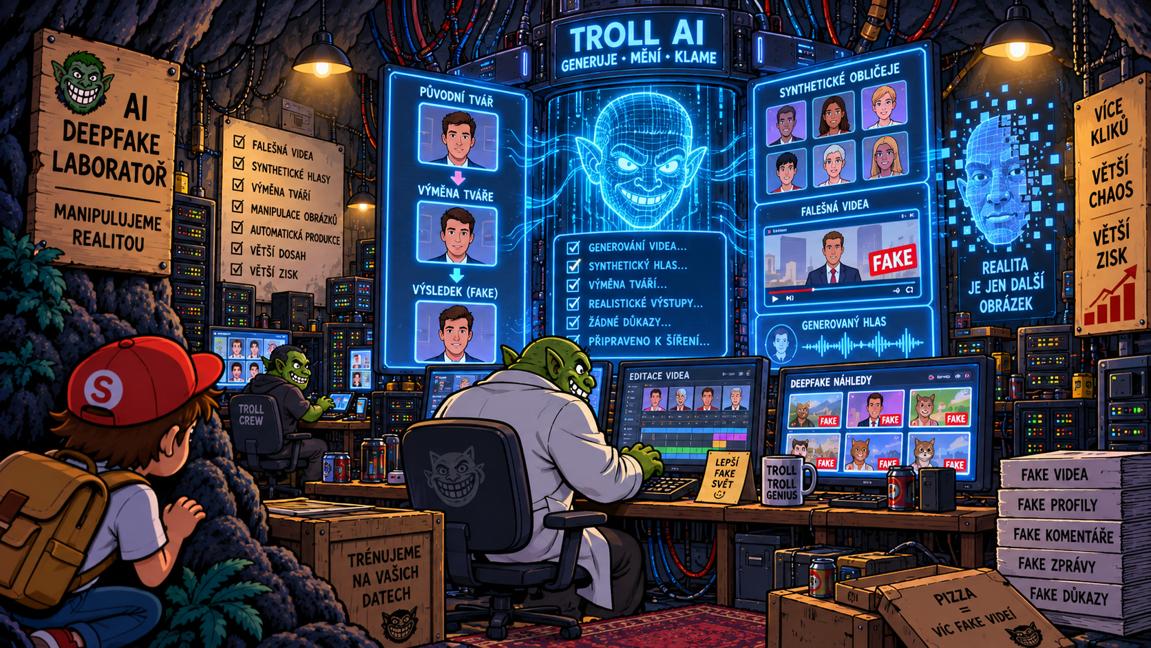 Samova dobrodružství III: Trollí farma – scéna 2