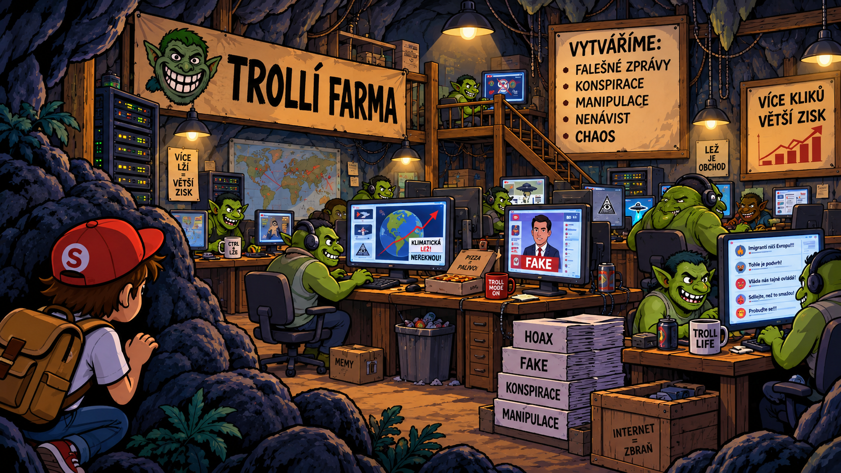 Samova dobrodružství III: Trollí farma – scéna 5