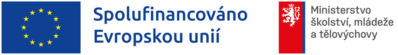 Spolufinancováno Evropskou unií a Ministerstvem školství, mládeže a tělovýchovy